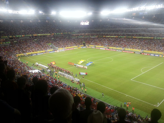 Bild Stadionatmosphäre groß